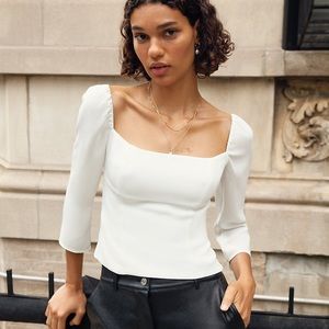 Aritzia Wilfred Cabo Blouse NWT